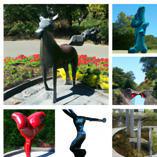 מי הם האמנים שיצרו את יצירות האמנות בפארק גואל?